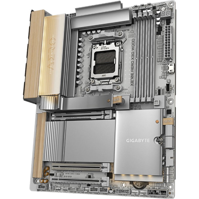 Gigabyte X870E AERO X3D WOOD Gigabyte X870E AERO X3D WOOD